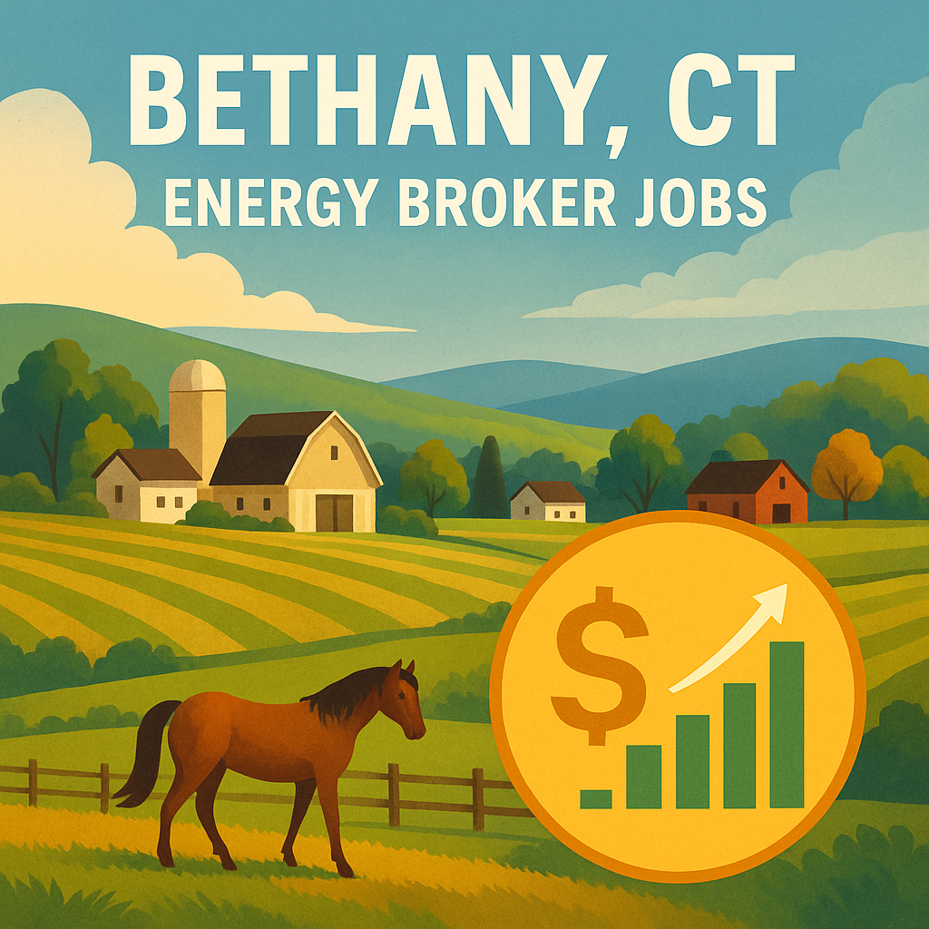 Bethany CT energy broker and consultant jobs illustration