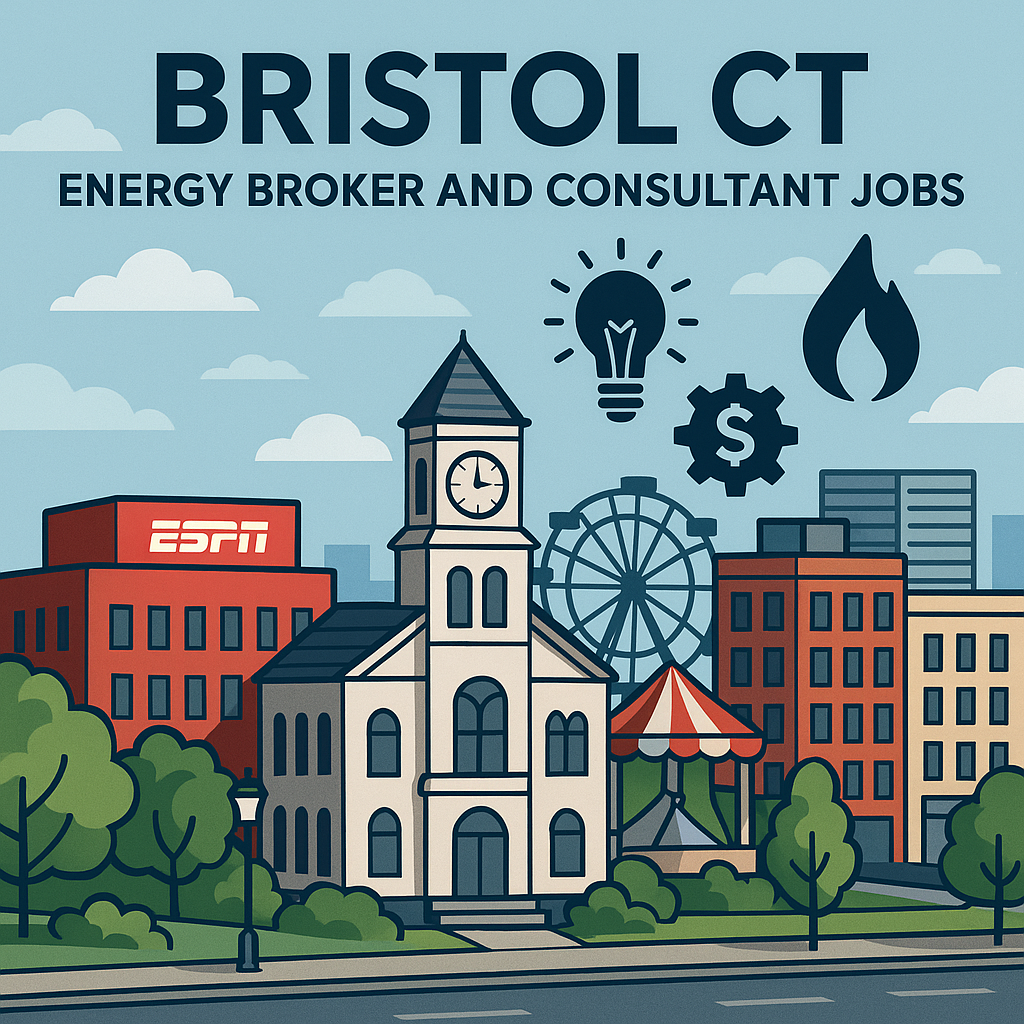 Bristol CT energy broker and consultant jobs illustration
