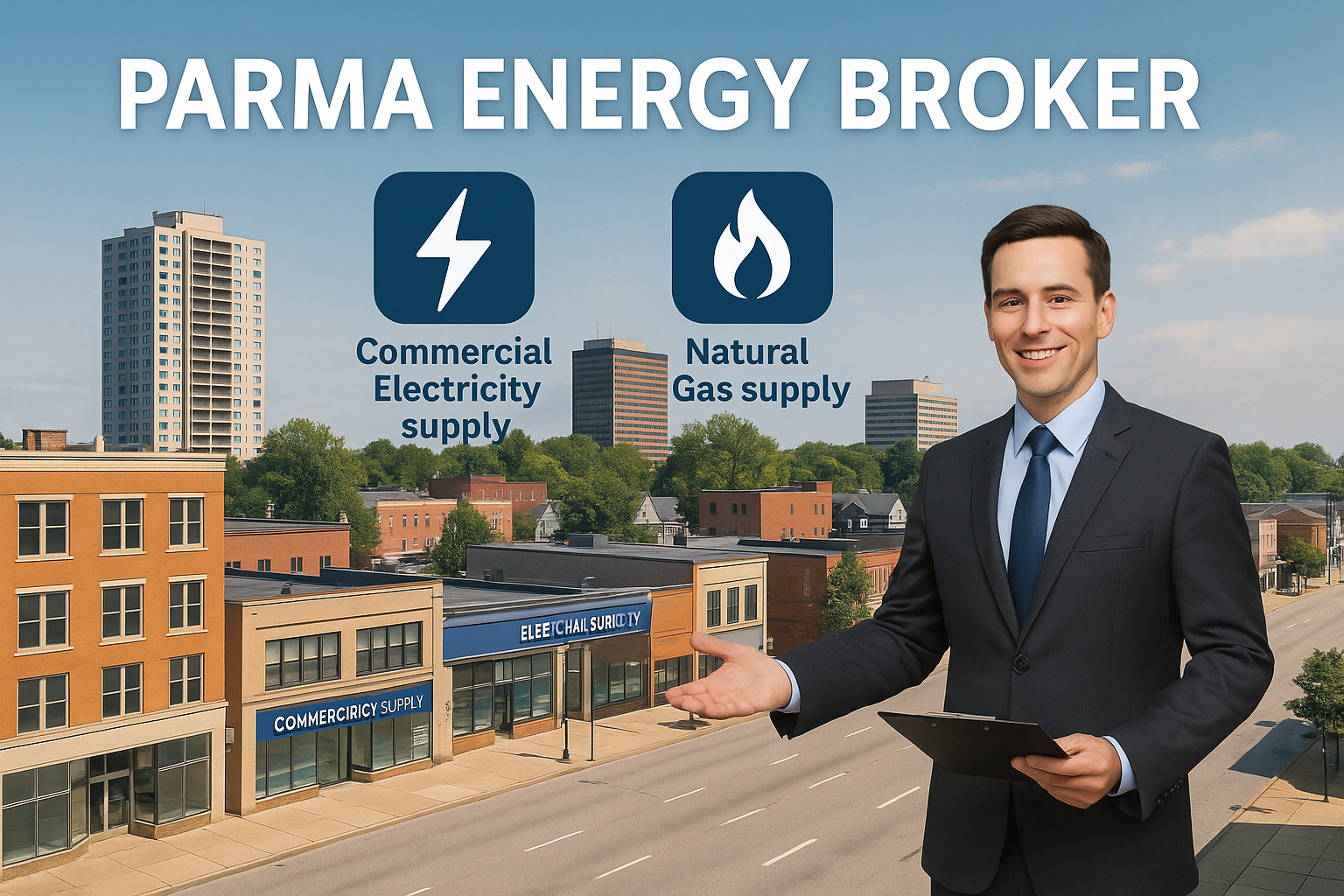 Parma energy broker commercial electricity supply and commercial natural gas supply