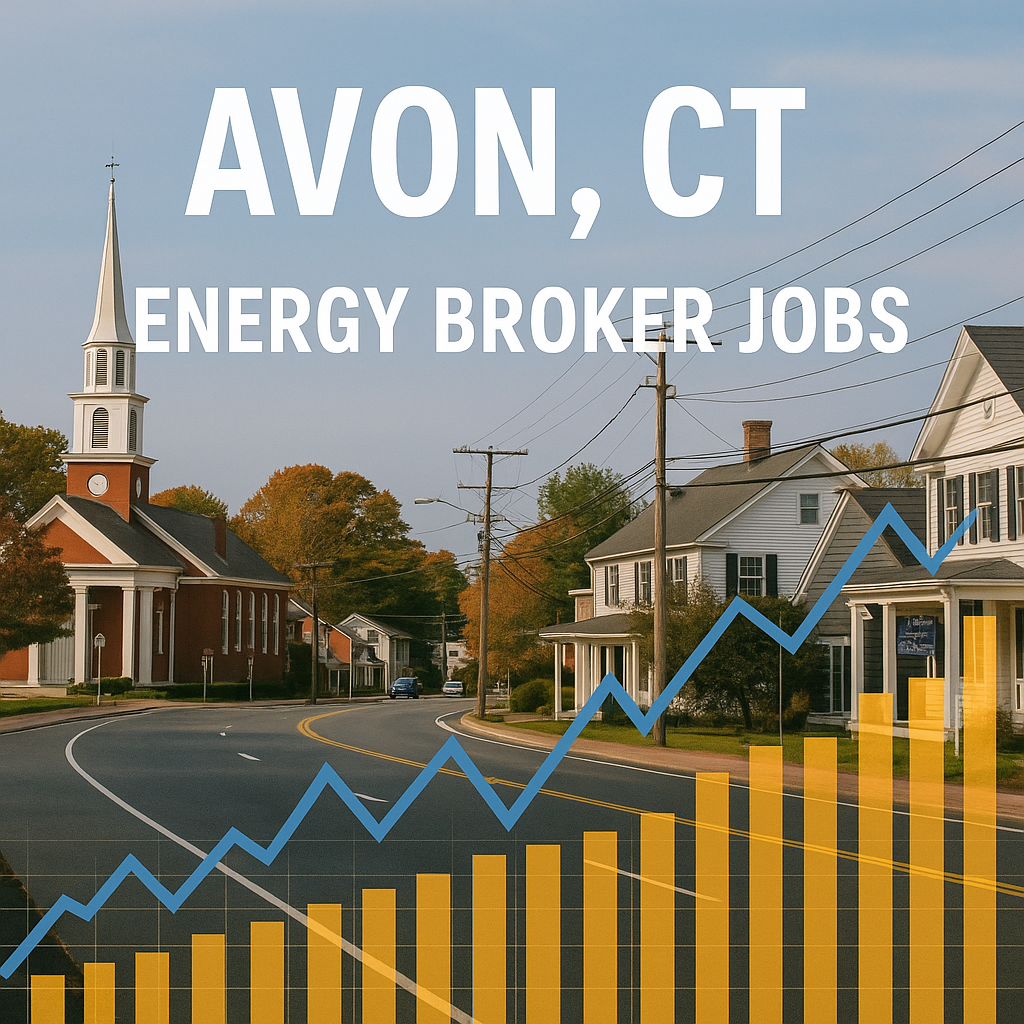 Avon CT energy broker and consultant jobs illustration