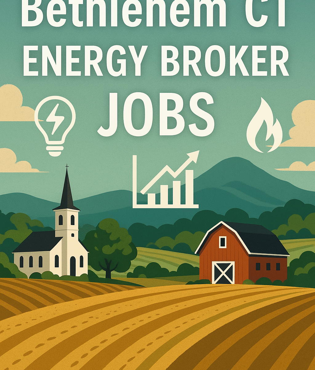 Cromwell CT energy broker and consultant jobs illustration