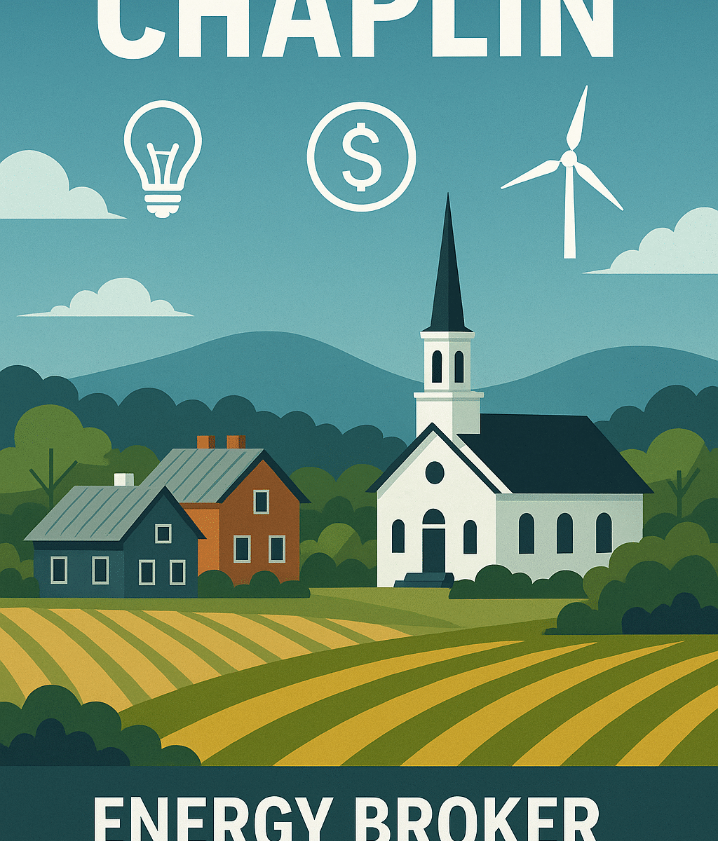 Chaplin CT energy broker and consultant jobs illustration