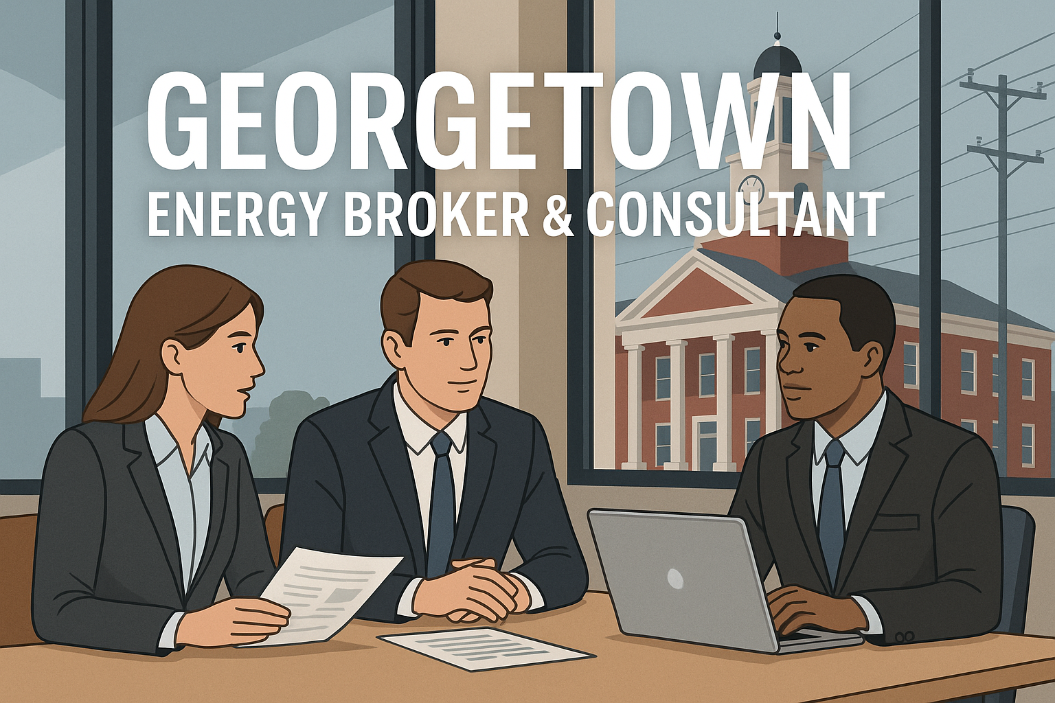 Georgetown Delaware energy brokers and consultants helping businesses with commercial electricity and natural gas supply